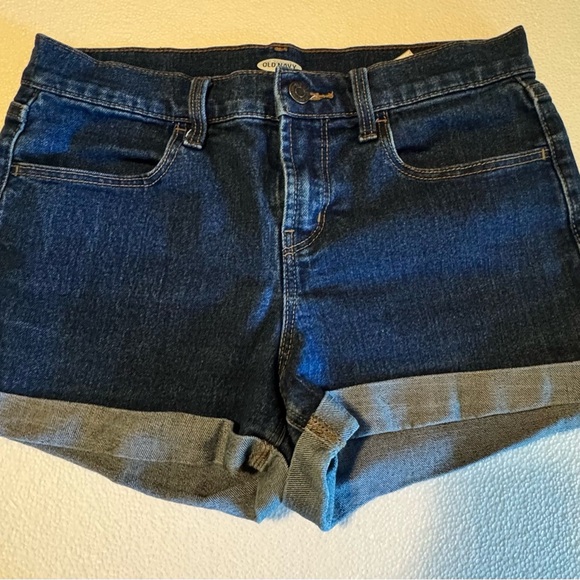 Old Navy Blue Jean Shorts Classic Design for Women - Picture 1 of 6